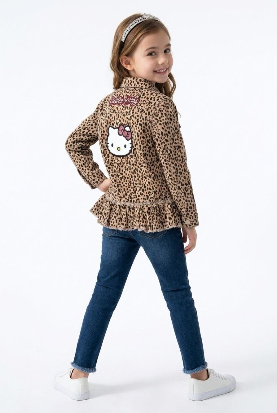 Vintage Garanimals Hello Kitty denim jacket, girls size 10
